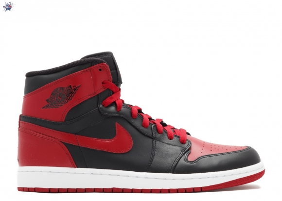 Meilleures Air Jordan 1 High Retro "Chicago Bulls" Rouge Noir (332550-061)