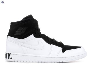 Meilleures Air Jordan 1 Retro High Equality "Equality" Blanc Noir (aq7474-001)