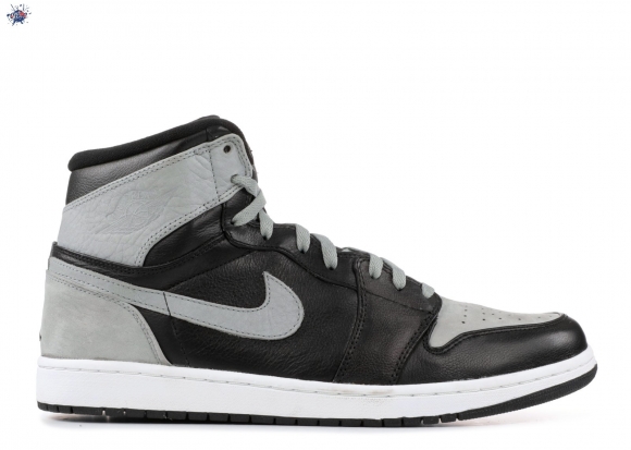 Meilleures Air Jordan 1 Retro High Noir Gris Blanc (332550-001)