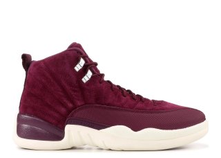 Meilleures Air Jordan 12 Retro "Bordeaux" Rouge (130690-617)