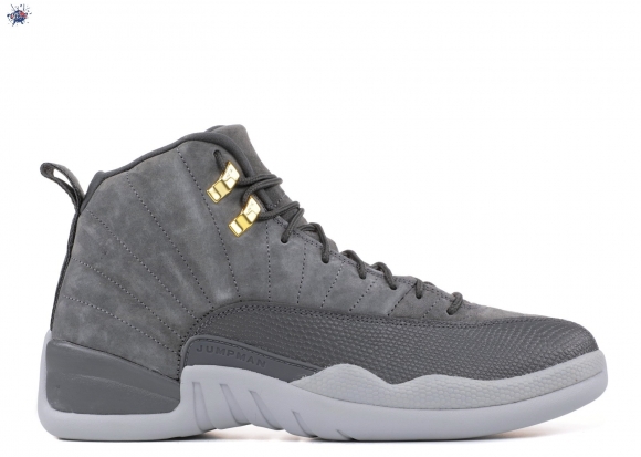 Meilleures Air Jordan 12 Retro Gris (130690-005)