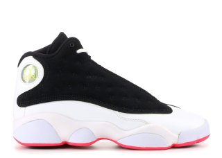 Meilleures Air Jordan 13 Retro Gp Noir Blanc (439669-008)