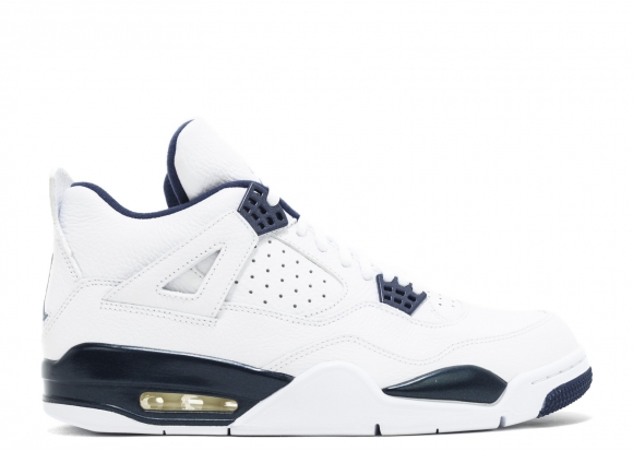 Meilleures Air Jordan 4 Retro Ls "Legend Bleue" Blanc Bleu (314254-107)