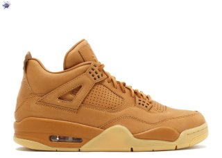 Meilleures Air Jordan 4 Retro Premium "Pinnacle "Wheat"" Jaune (819139-205)