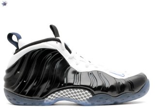 Meilleures Nike Air Foamposite One "Concord" Noir Blanc (314996-005)