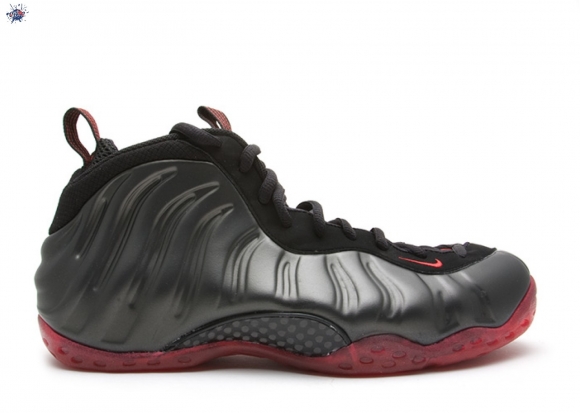 Meilleures Nike Air Foamposite One "Cough Drop" Noir Rouge (314996-006)