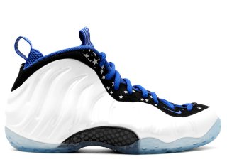 Meilleures Nike Air Foamposite One "Shooting Stars Pack" Blanc Noir (679085-101)