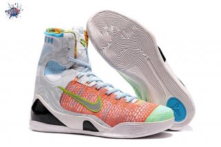 Meilleures Nike Kobe IX 9 Elite Premium "What The Kobe" Multicolore Volt Noir