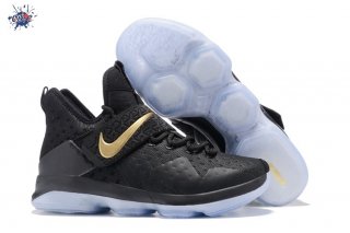 Meilleures Nike Lebron XIV 14 Noir Métallique Or