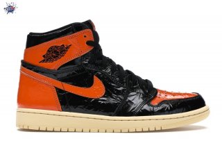 Meilleures Air Jordan 1 High Og "Shattered Backboard 3.0" Orange Noir (555088-028)