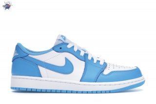 Meilleures Air Jordan 1 Low Sb Unc Blanc Bleu (CJ7891-401)