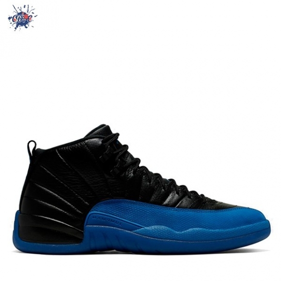 Meilleures Air Jordan 12 "Black Game Royal" Noir Bleu (130690-014)