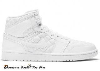 Air Jordan 1 Mid Matelassé Blanc (DB6078-100)