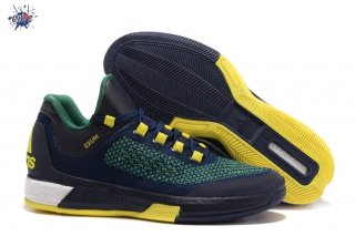 Meilleures Adidas Crazylight Jeremy Lin Bleu Jaune