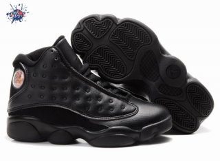 Meilleures Air Jordan 13 Noir Enfant