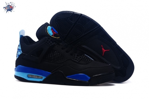 Meilleures Air Jordan 4 Foncé Bleu