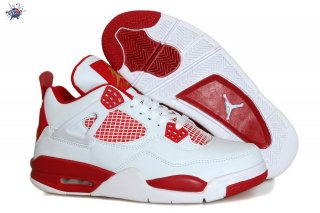 Meilleures Air Jordan 4 Rouge Blanc