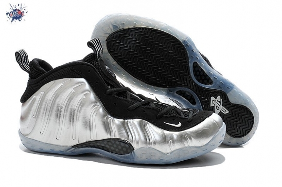 Meilleures Nike Air Foamposite Argent Noir