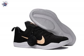 Meilleures Nike Zoom Kobe 11 Elite Or Noir Blanc