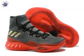 Meilleures Adidas Crazy Explosive 2017 Noir Gris Rouge