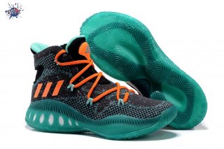 Meilleures Adidas Crazy Explosive Primeknit Noir Vert Orange