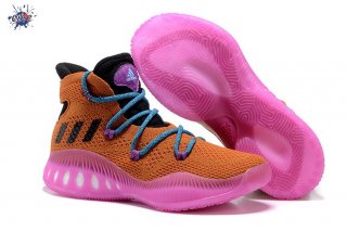 Meilleures Adidas Crazy Explosive Primeknit Orange Rose Bleu