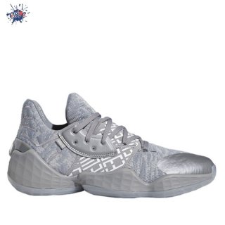 Meilleures Adidas Harden Vol.4 Gris Blanc (EH2412)