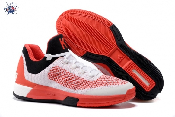 Meilleures Adidas Crazylight Jeremy Lin Blanc Rouge Noir